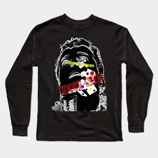 Ian Dury - Hit Me. Long Sleeve T-Shirt by OriginalDarkPoetry